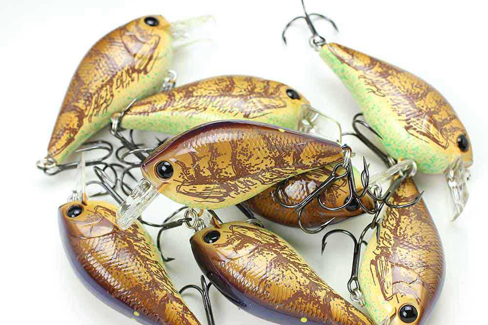 thumbnail image 2 of Lucky Craft 1.5 Silent Crankbait – Copper Green Shad, Freshwater Fishing Lure 2 of 5