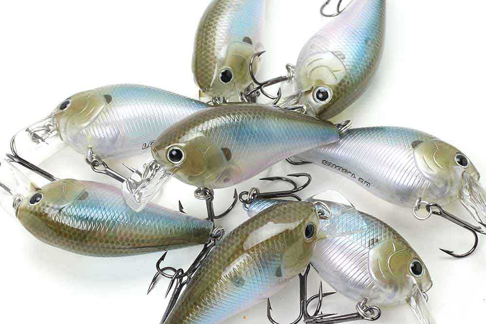 thumbnail image 2 of Lucky Craft LC 3.5DD DRS Deep Crank Fishing Lure, 238 Ghost Minnow, Deep Rattle Sound, Dives 12ft, Japan 2 of 6