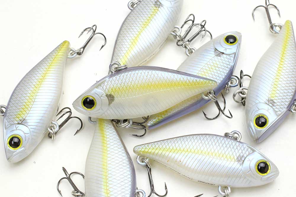 4) Lucky Craft Bevy Shad Crankbait Fishing Lures Lot of 4