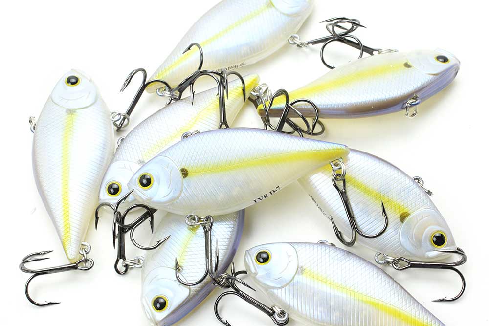 LOT OF 2 LUCKY CRAFT LVR D-7S 1/2OZ LVR D7S-459 RAYBURN RED CRANKBAITS LURES Details about   