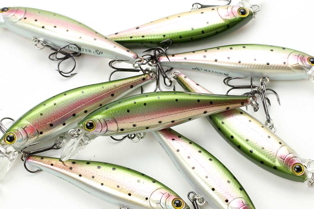 Various Colors Lucky Craft Pointer 65 DD 6,5cm 5,4g Fishing Lures 