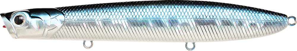 thumbnail interactive-video image 1 of Lucky Craft Gunfish 117 Topwater Lure – 110 Bone Shad Color, Made In Japan 1 of 5